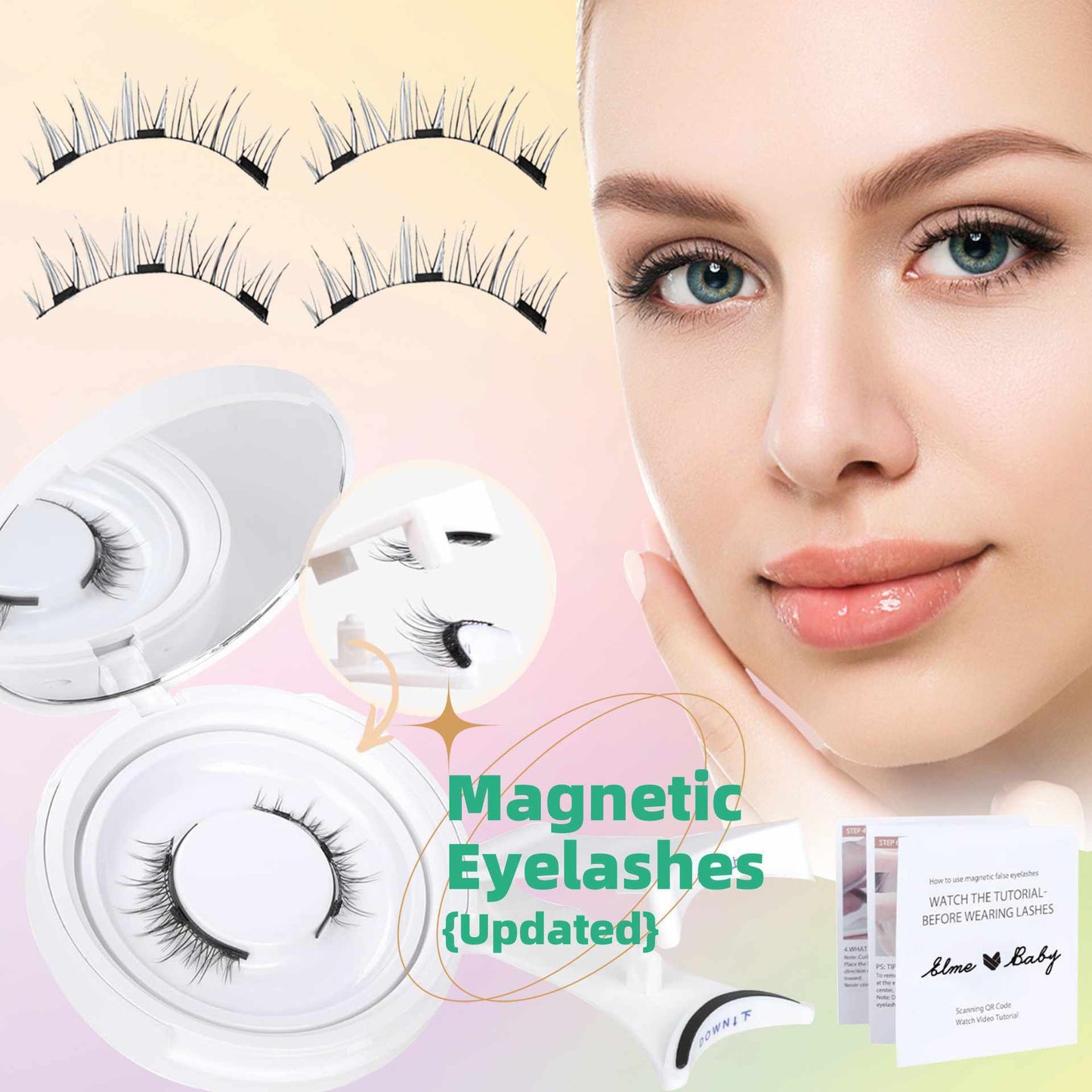 Magnetic Mink Lashes – Natural, Super Soft & Easy